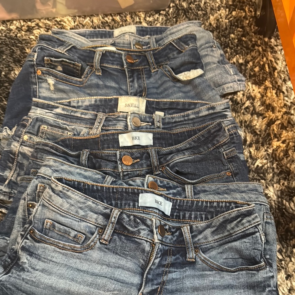 BKE Low Rise Stella Shorts